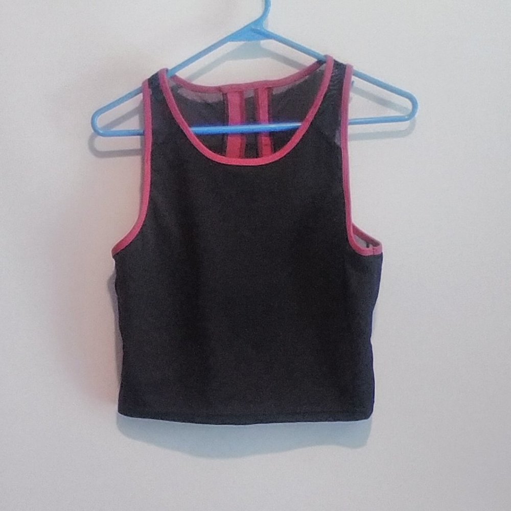 COPY - Athletic Crop Top Polyester/Spandex